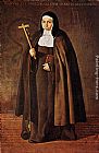 Abbess Jeronima de la Fuente by Diego Rodriguez de Silva Velazquez